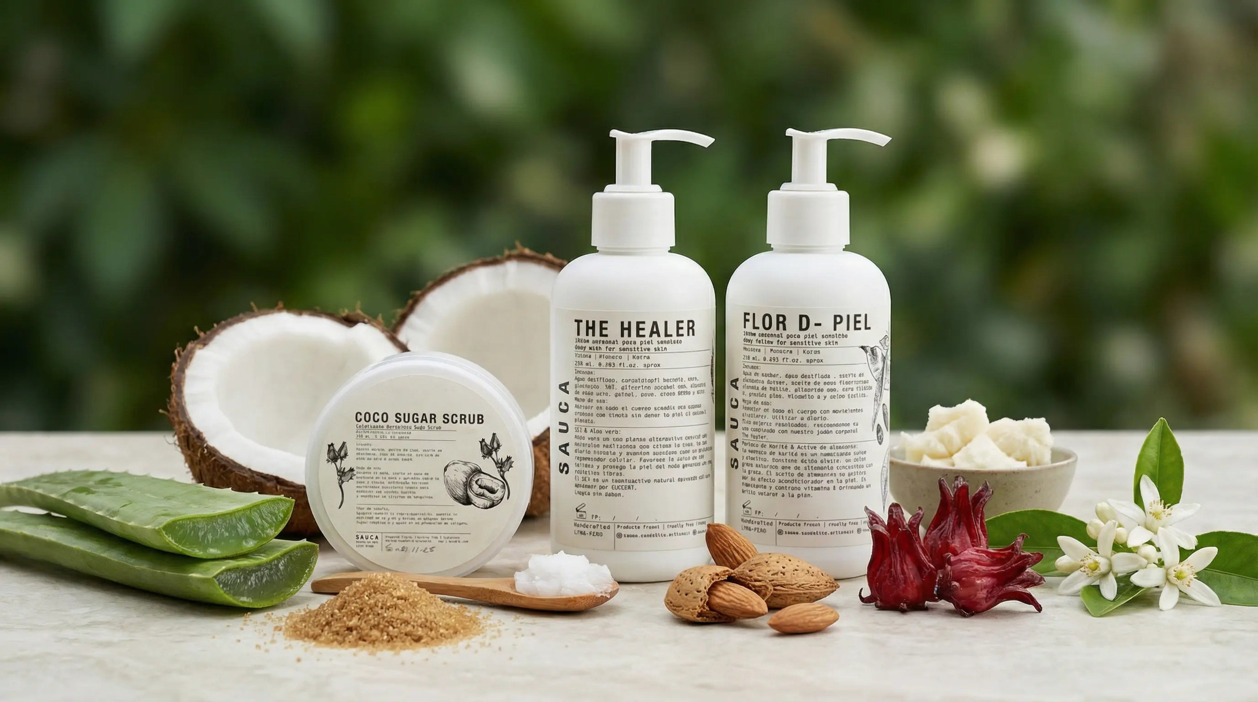 Exfoliante para pieles sensibles y cremas naturales para el cuerpo: Tu rutina corporal ideal